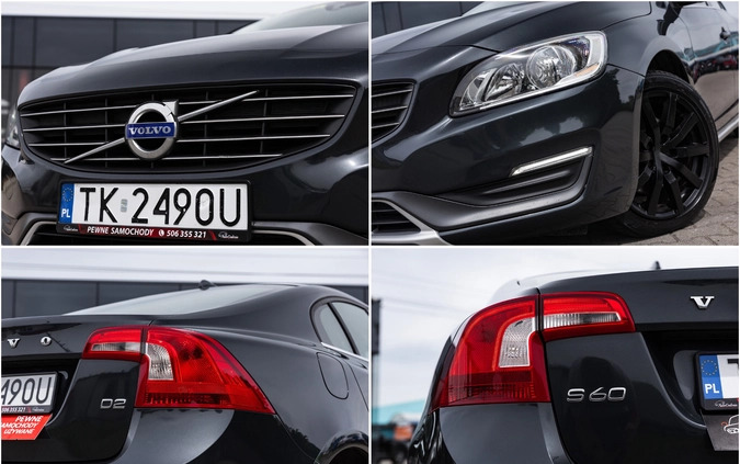 Volvo S60 cena 39900 przebieg: 234506, rok produkcji 2013 z Ostrowiec Świętokrzyski małe 781
